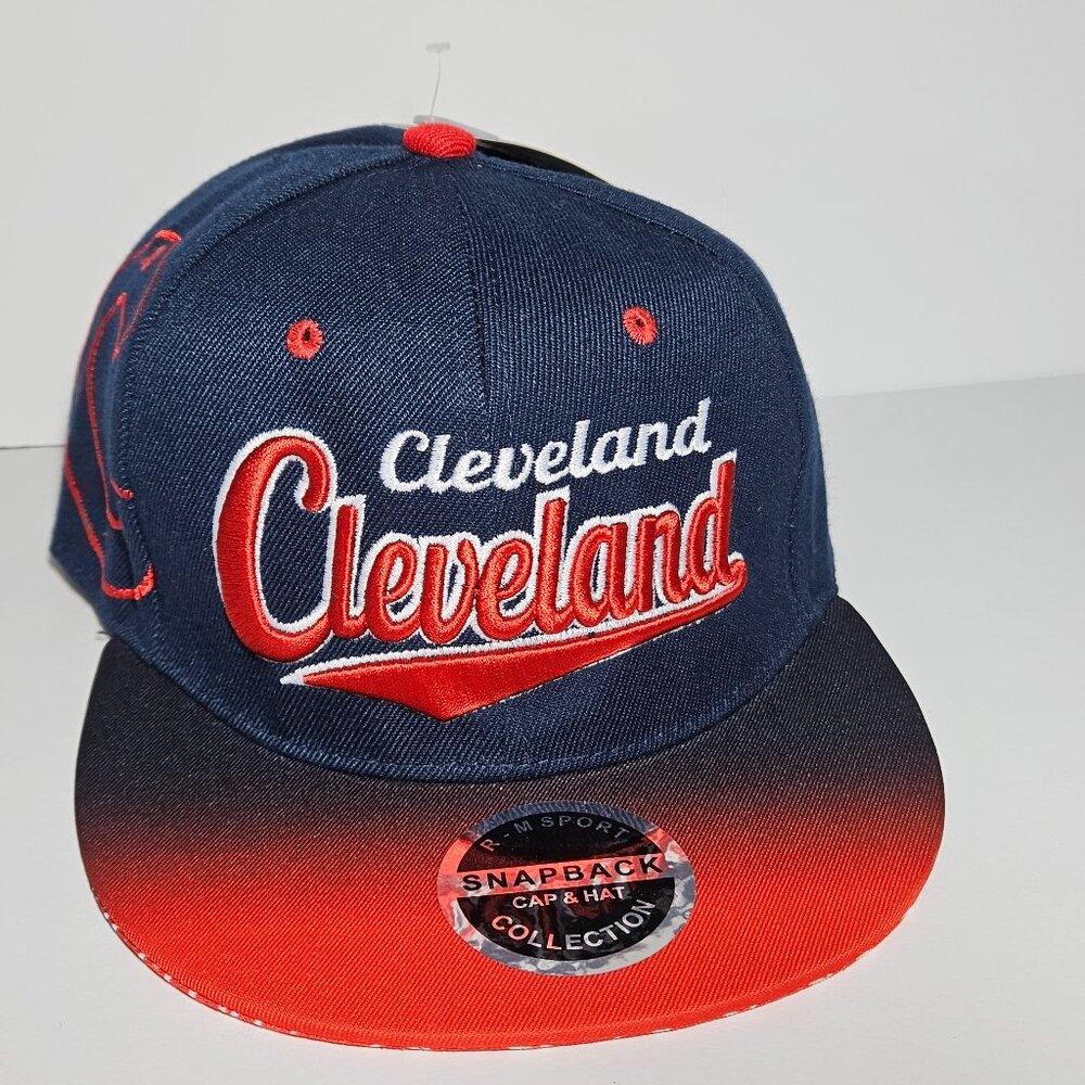 Cleveland Sports Ballcap Guardians Indians Baseball Snapback NWT